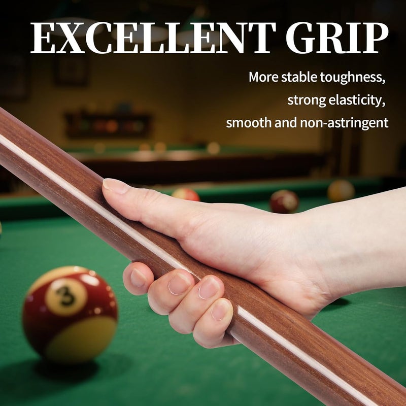 Kmise Wooden Pool Cue Stick - 13mm Tip 36-inch/42-inch/48-inch/52-inch Pool Sticks, Shorty Billiard Cues Sticks, Pool Cues for Kids Adults Beginners Small Spaces House Bar Billiard Pool Tables - Image 5